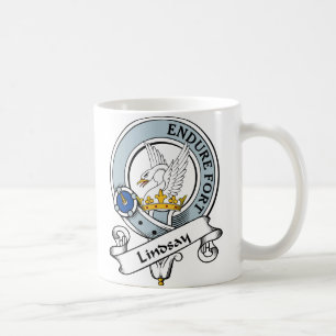 Lindsay-Clan-Abzeichen Kaffeetasse
