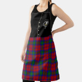 Lindsay Clan Abzeichen & Tartan Kilt Schürze (InSitu)