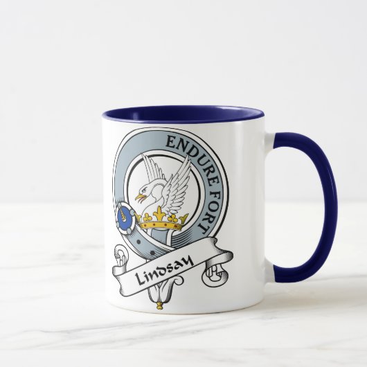 Lindsay-Clan-Abzeichen Tasse (Rechts)