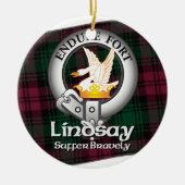 Lindsay-Clan Keramikornament (Vorne)