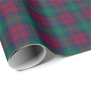 Lindsay Clan Tartan Geschenkpapier