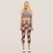 Lindsay Dress Clan Tartan Kariertes Muster Capri Leggings (Vorderseite)