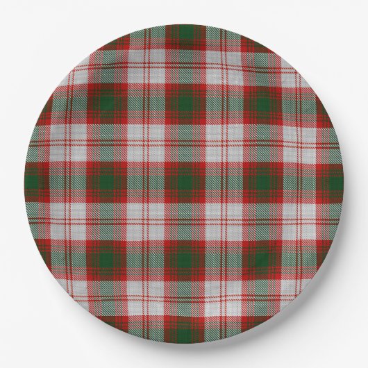 Lindsay Dress Tartan Pappteller (Vorderseite)