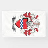 Lindsay-Familienwappen und Lindsay-Wappen Banner (Horizontal)
