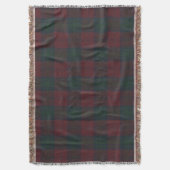 Lindsay M Original Scottish Tartan Decke (Vorderseite Vertikal)