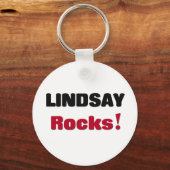 Lindsay Rocks Schlüsselanhänger (Vorderseite)