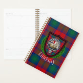 Lindsay Scottish Clan Tartan & Crest Planer (Anzeige)