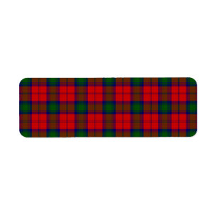 Lindsay tartan red green kariert