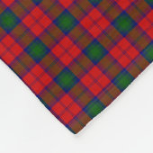 Lindsay tartan red green kariert fleecedecke (Ecke)