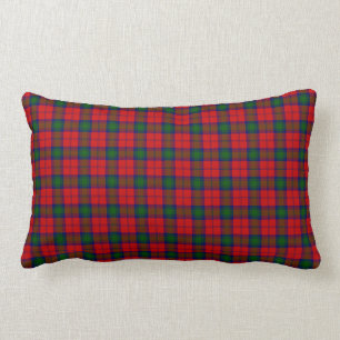Lindsay tartan red green kariert lendenkissen