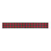 Lindsay tartan red green kariert ripsband (Vorderseite)