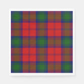 Lindsay tartan red green kariert serviette (Vorderseite)