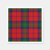 Lindsay tartan red green kariert serviette (Vorderseite)
