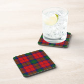 Lindsay tartan red green kariert untersetzer (Rechte Seite)