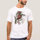 Lindsay Tartan Unicorn T-Shirt (Vorderseite)