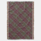 Lindsay W Original Scottish Tartan Decke (Vorderseite Vertikal)