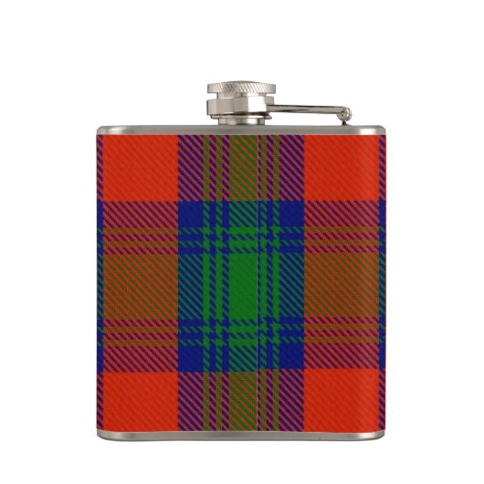 Lindsaytartan-Flasche Flachmann (Rückseite)