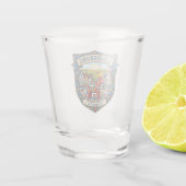 Lindsborg Kansas Schnapsglas (Rückseite)