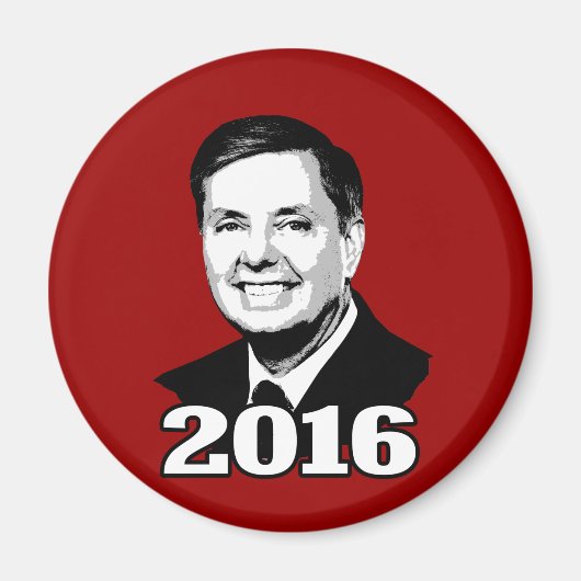 LINDSEY GRAHAM 2016 KANDIDAT MAGNET (Vorne)
