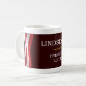 Lindsey Graham für Präsident V3 Kaffeetasse (Vorderseite Links)