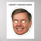 Lindsey Graham Mask Poster (Vorne)