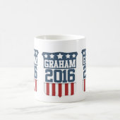 Lindsey Graham Präsident 2016 Kaffeetasse (Mittel)