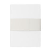 Lindsey & Ray Custom Order Einladungsbanderole (Rückseitenbeispiel)