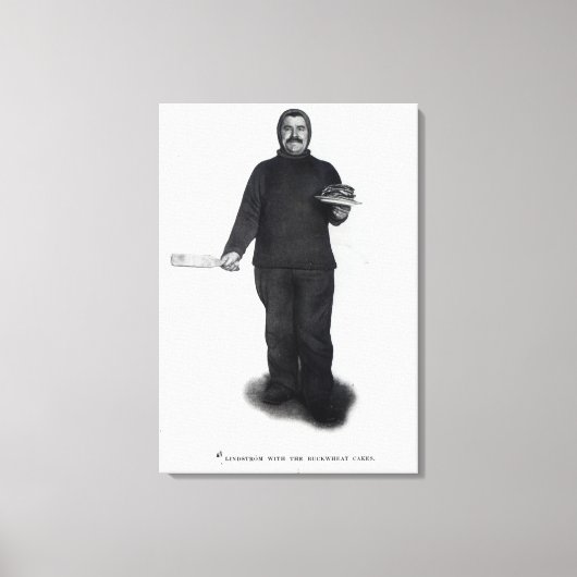 Lindstrom mit Buckweizenkuchen Leinwanddruck (Vorderseite)