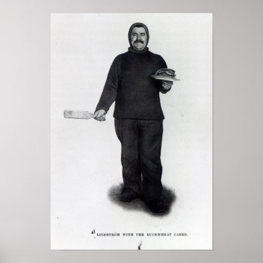 Lindstrom mit Buckweizenkuchen Poster (Vorne)