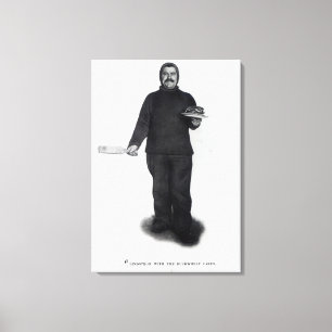 Lindstrom mit den Buchweizen-Kuchen Leinwanddruck