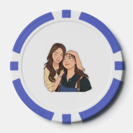 LinDy (GL-Paar) Pokerchips