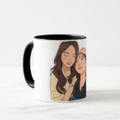 LinDy (GL-Paar) Tasse (Vorderseite Links)