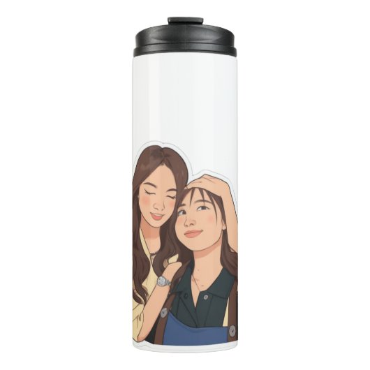 LinDy (GL-Paar) Thermosbecher (Vorderseite)