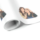 LinDy (GL pair) Geschenkpapier (Rolleneckpunkt)