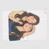 LinDy (GL pair) Golfhandtuch (Horizontal)