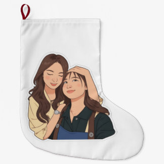 LinDy (GL pair) Großer Weihnachtsstrumpf