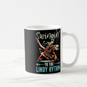 Lindy Hop Dancer Swinging Dancing Partner Swing Da Kaffeetasse