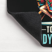 Lindy Hop Dancer Swinging Dancing Partner Swing Da Mousepad (Ecke)