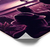 Lindy Hop Tance Hall Vintage Poster (Ecke)