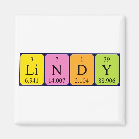 Lindy Periodenmagnet Magnet (Vorne)