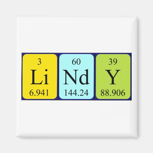 Lindy Periodenmagnet Magnet (Vorne)
