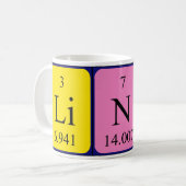 Lindy Periodenname Tasse (Vorderseite Links)