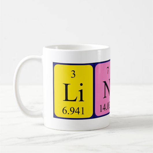 Lindy Periodenname Tasse (Links)