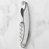 Line Art, Alabaster Corkschraube Kellnermesser (Vorderseite)