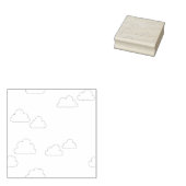 Line Art, Alabaster Wood Art Briefmarke Gummistempel (Stempel)