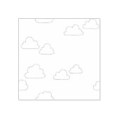 Line Art, Alabaster Wood Art Briefmarke Gummistempel (Prägung)