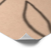 Line Art Boho Poster (Ecke)