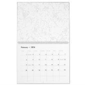 Line Art, Catskill White, Fantasy Kalender (Feb 2026)