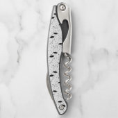 Line Art, Dark Gray Corkschraube Kellnermesser (Rückseite)