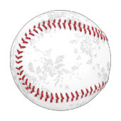 Line Art Design Baseball (Vorderseite Links)